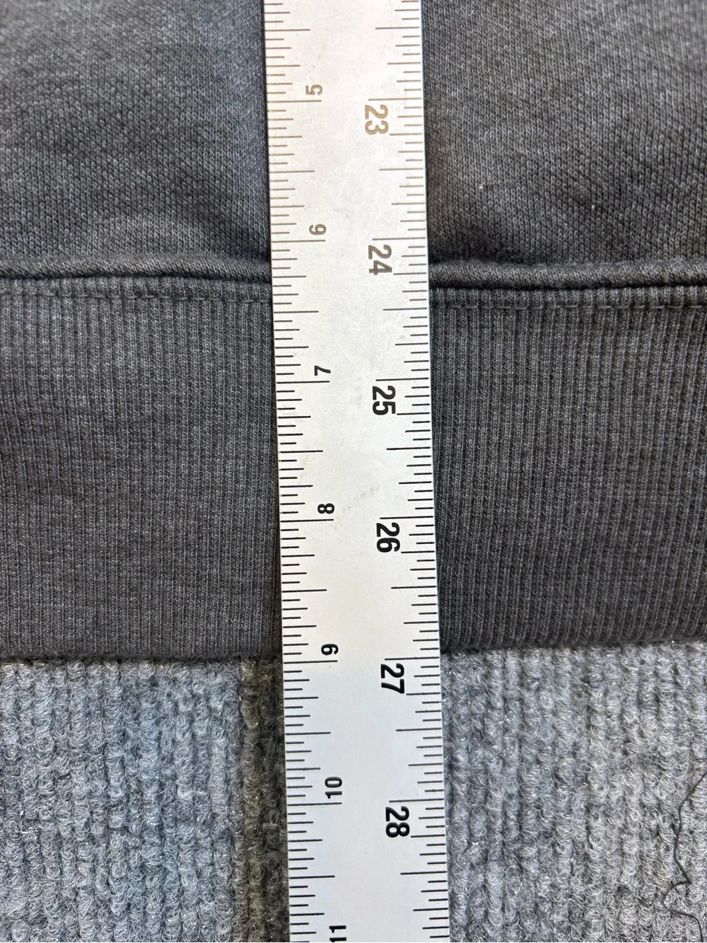 The North Face Half Dome Hoodie Men’s Large Grey Pullover Sweatshirt A7R9F EUC